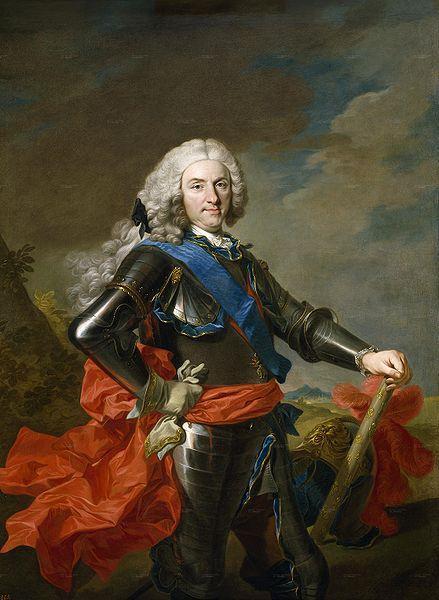 Loo, Louis-Michel van Portrait of Philip V of Spain oil painting picture